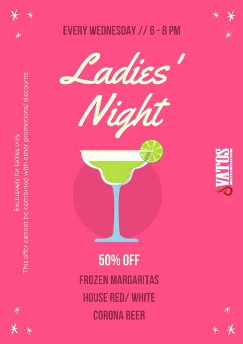 Vatos Ladies Night v2 50OFF (A3)